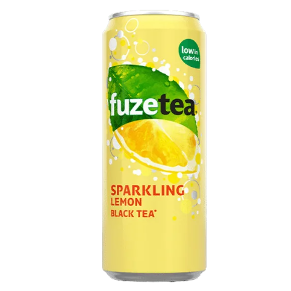 Fuze Tea Sparkling Lemon Black