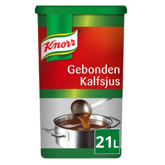 Knorr Kalfsjus Gebonden Opbrengst 21L 1,37kg